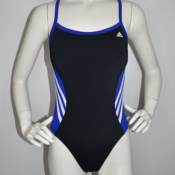 Adidas Swim Adidas Womens New Solid Splice Vortex Onepiece Poshmark